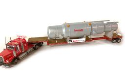 Western Star Tractor w/Double Drop Stretch Trailer w/Oversized Load