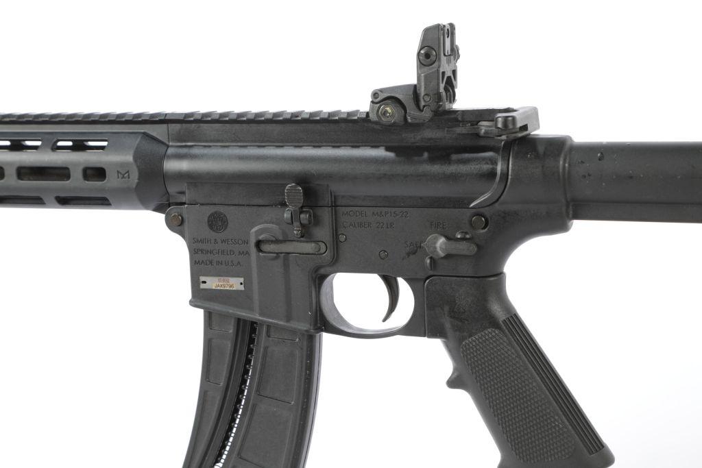 Smith & Wesson M & P 15-22 in .22 Long Rifle