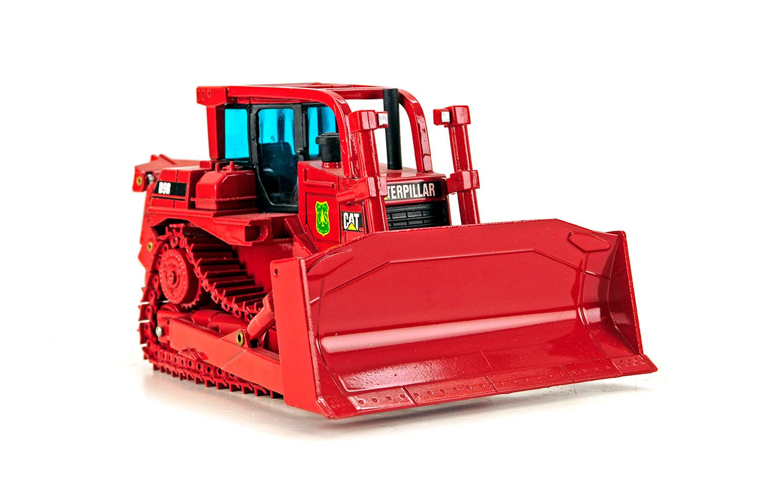 Caterpillar D9R Bulldozer w/ Tracks - US Forestry - Red