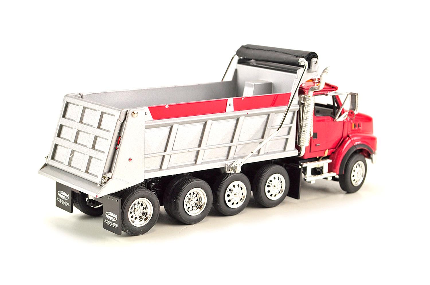 Sterling Dump Truck w/Red Cab - 1:53