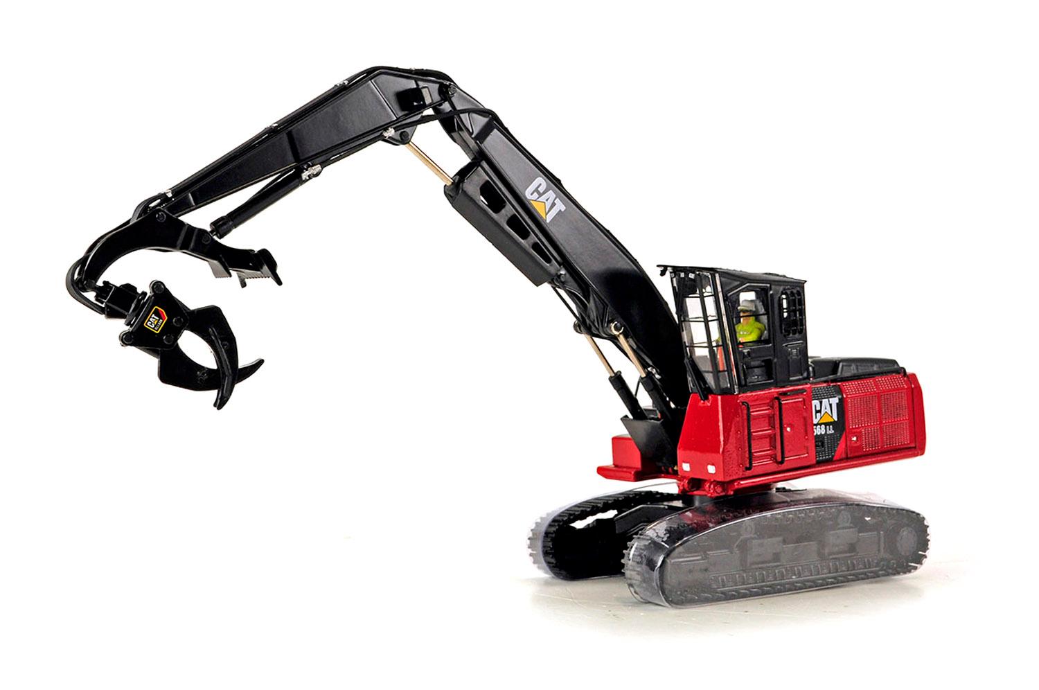 Caterpillar 568LL Log Loader - Red