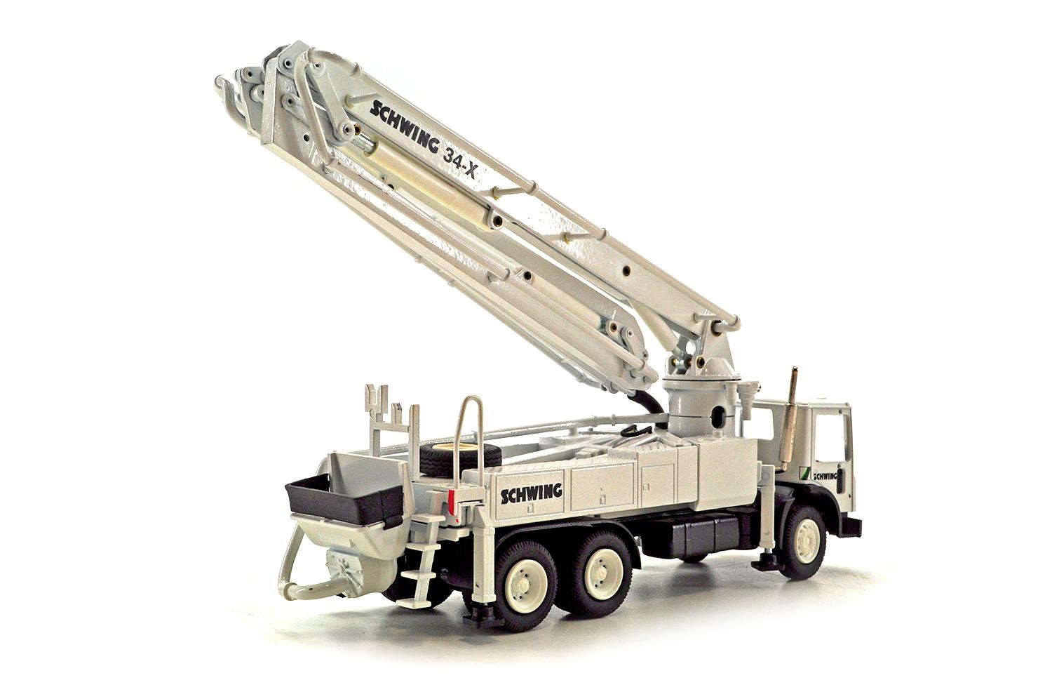 Mack COE w/Schwing KVM34X Concrete Pump - White