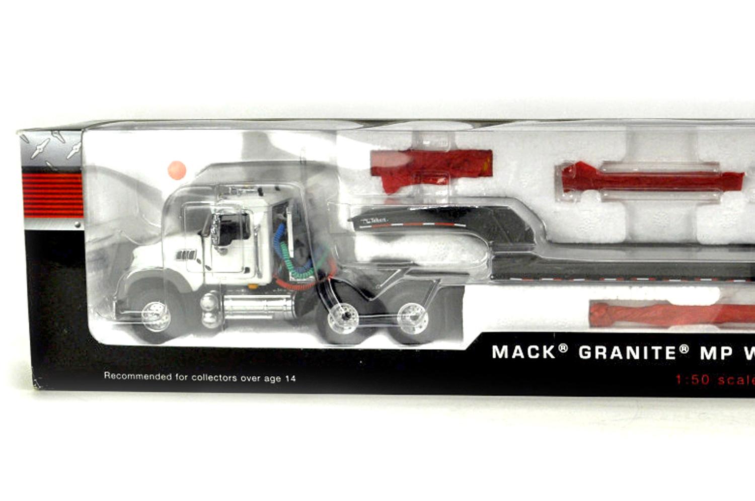 Mack Granite w/Talbert Lowboy - White/Red