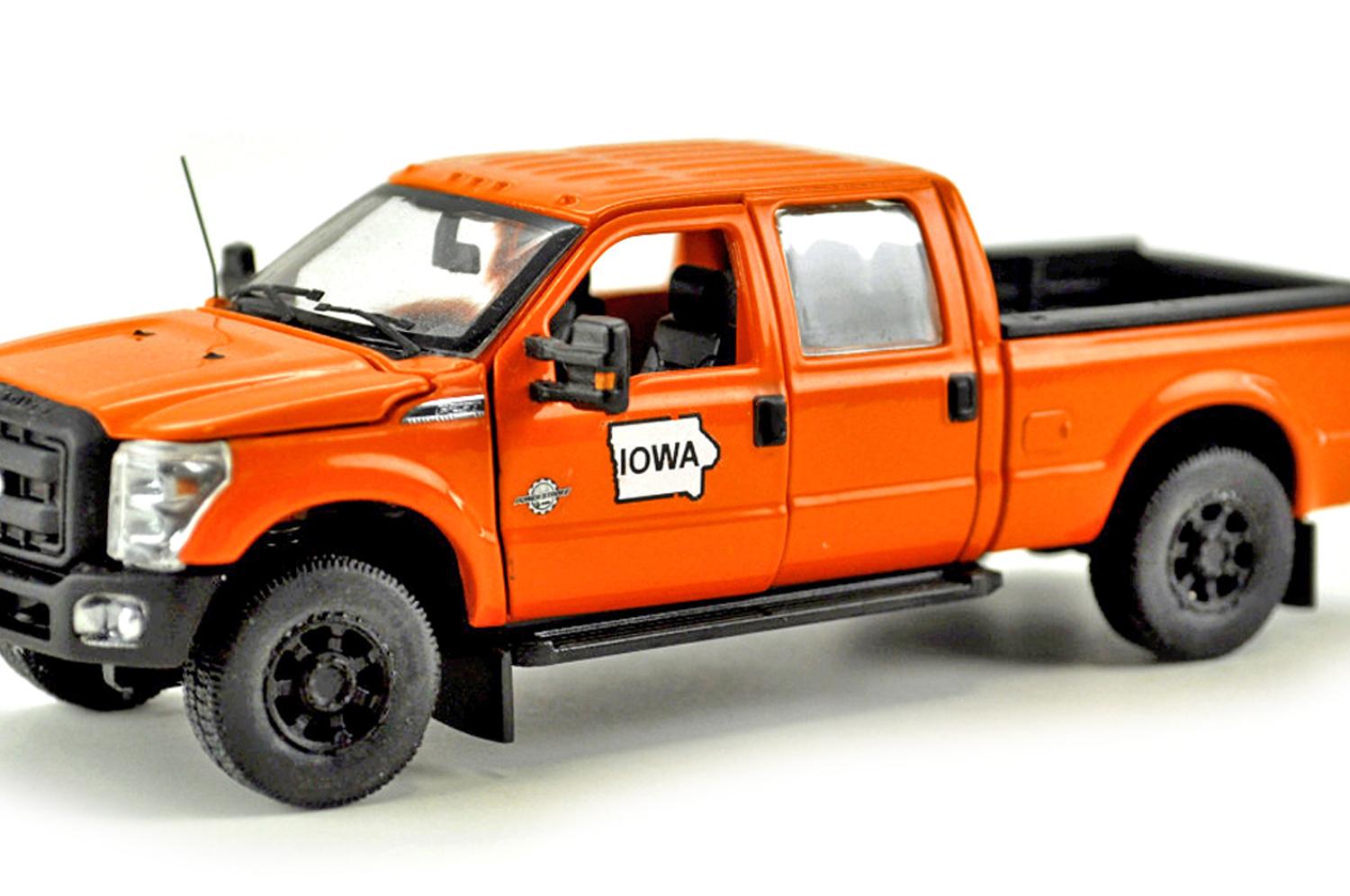 Ford F250 Pickup Truck - Iowa Colors