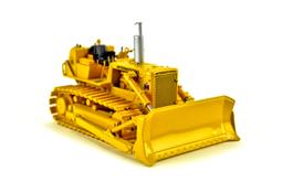 International TD-15 Crawler Dozer w/Blade & Hitch