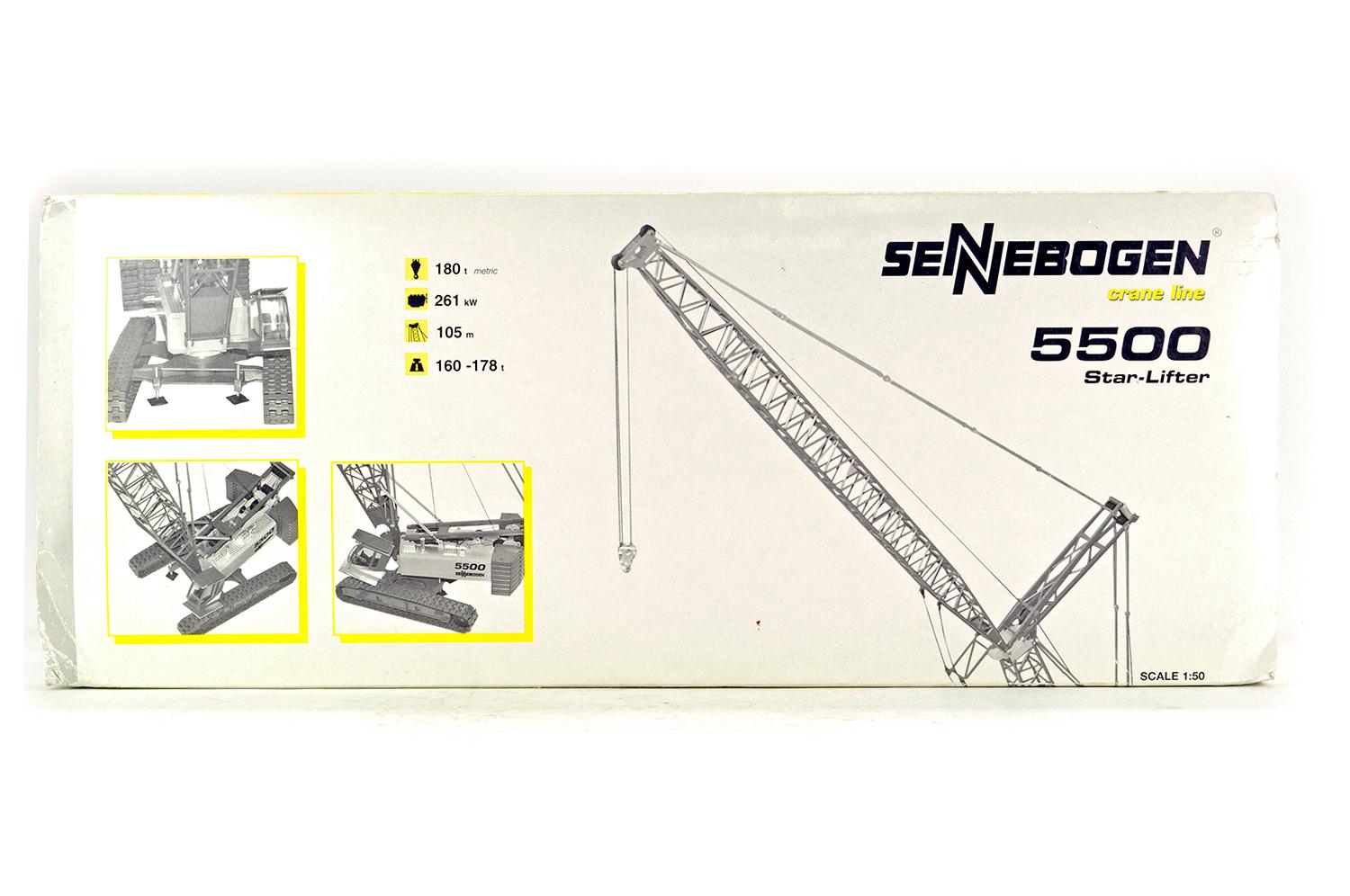 Sennebogen Starlifter 5500 Tracked Crane w/Metal Tracks