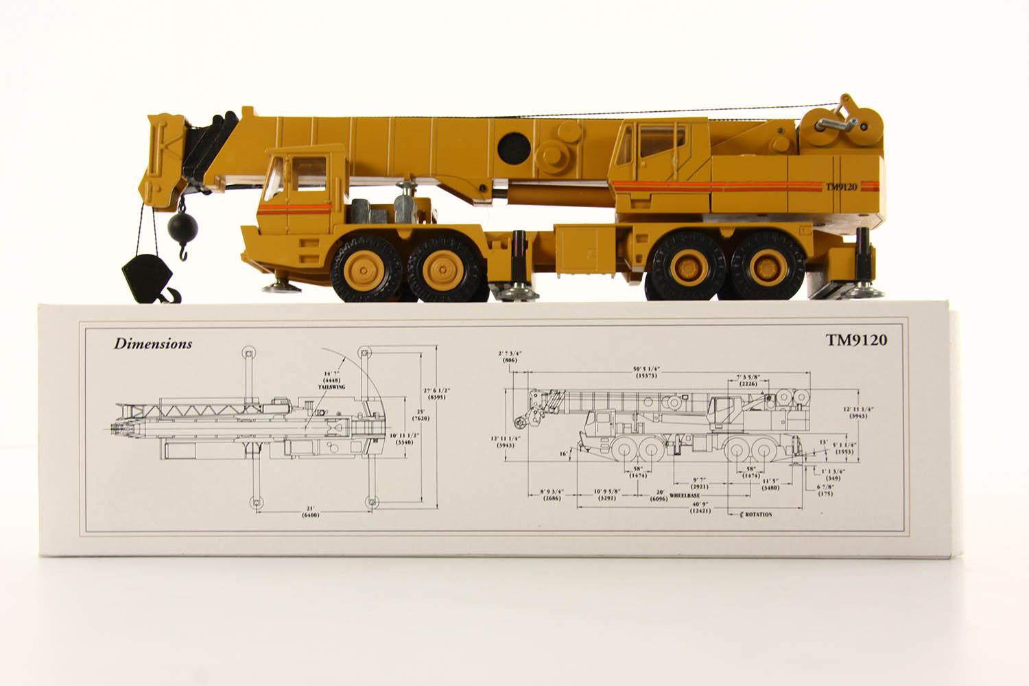 Grove TM9120 4-Axle Mobile Crane