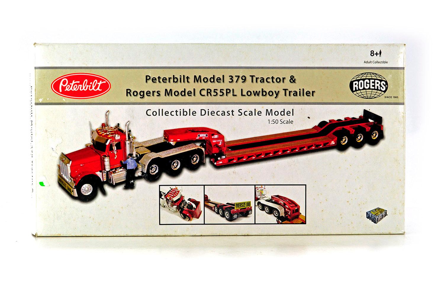 Peterbilt 379 Tractor & Rogers Lowboy