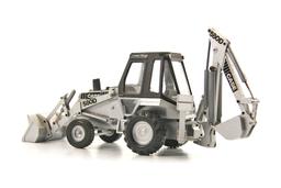 Case 580D Backhoe Loader - 1:35 - Silver