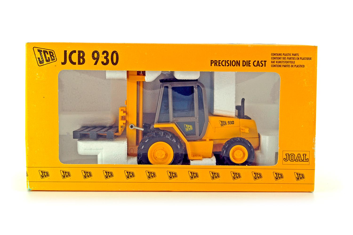 JCB 930 Rough Terrain Fork Lift - 1:35