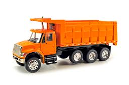 International 7000 Dump Truck - Orange