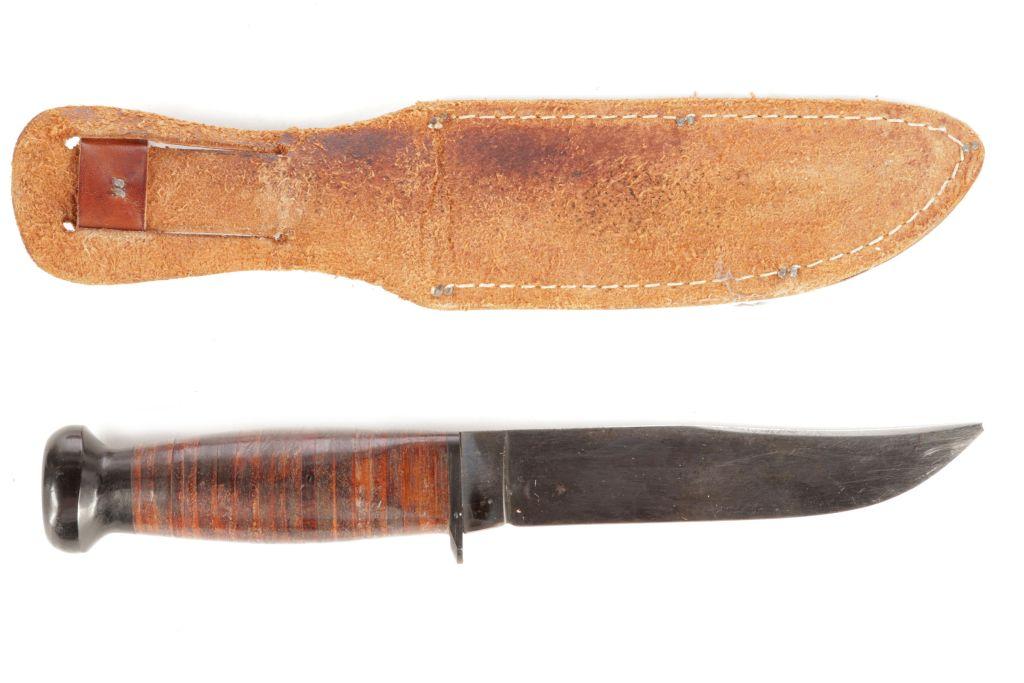Kinfolk Fixed Blade Leather Wrap Knife