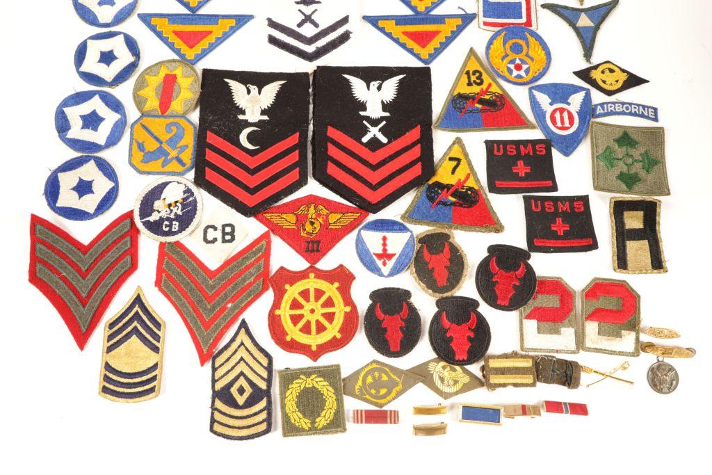 Large Lot of U.S. Military Patches