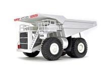 Liebherr 2450 Mining Truck - White