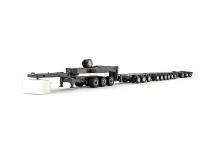 3x3x3 Expandable Deck Trailer - Black