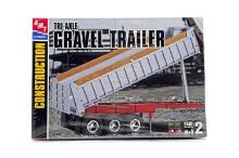 Tri-Axle Gravel Trailer - Model Kit - 1:25