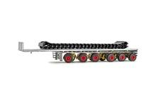 Noteboom 6-Axle Trailer w/Track Load