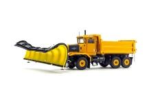 Oshkosh P-Series 4x4 Dump Truck w/Snow Plow - Yellow