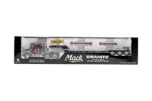 Mack Granite MP w/Lowboy Trailer - Red/Black