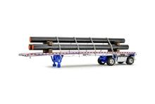 East 2-Axle Trailer w/Pipe Load