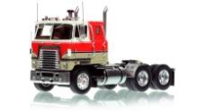 International 4070B Transtar II Tractor - White/Red & Black