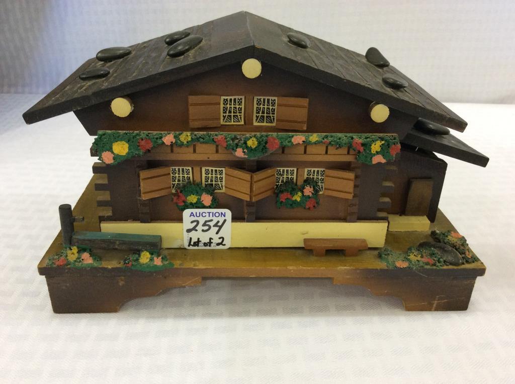 Lot of 2 Music Boxes Including