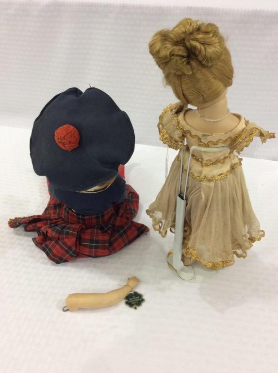 Lot of 2 Dolls including