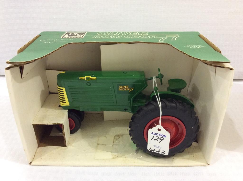 Lot of 2-1/16th Scale DIe Cast Oliver Tractors in