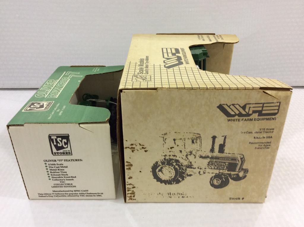 Lot of 2-1/16th Scale DIe Cast Oliver Tractors in