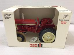 Lot of 2-1/16th Scale Die Cast Tractors in Boxes