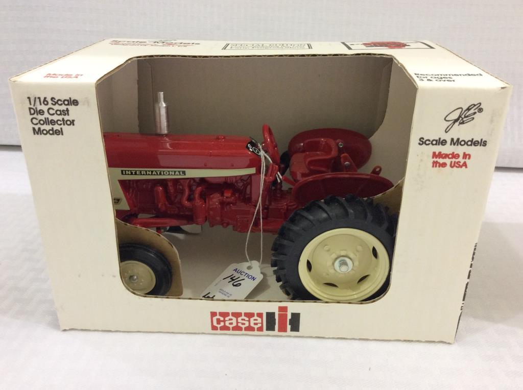Lot of 2-1/16th Scale Die Cast Tractors in Boxes
