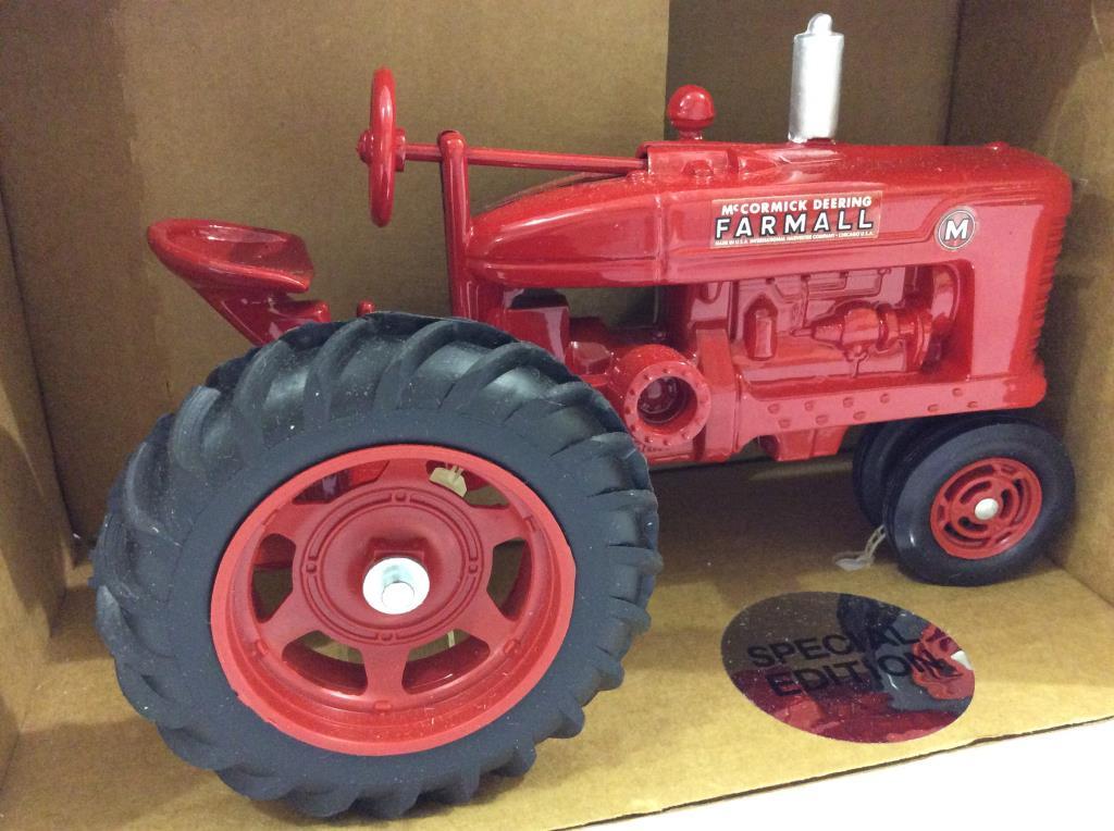 Lot of 2-1/16th Scale Die Cast Tractors in Boxes