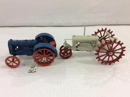 Lot of 2-1/16th Scale Model Iron Wheel Toy