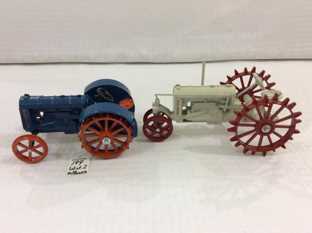 Lot of 2-1/16th Scale Model Iron Wheel Toy