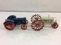 Lot of 2-1/16th Scale Model Iron Wheel Toy