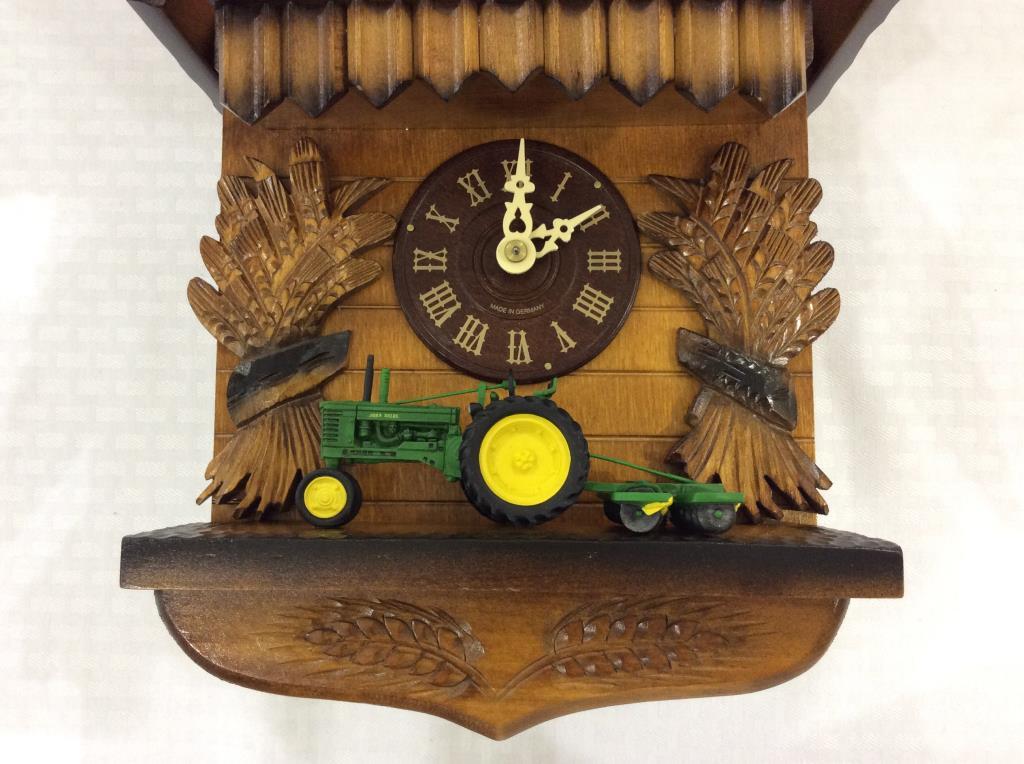 The John Deere Cuckoo Clock by Danbury Mint