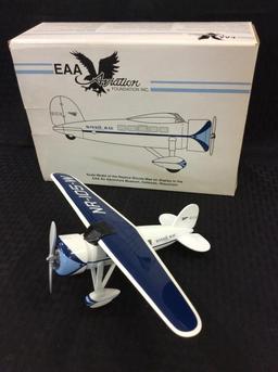 Lot of 3 Die Cast Airplane Banks in Boxes