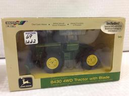 Lot of 2 John Deere 1/32 Scale Tractors by Ertl