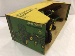 John Deere Die Cast 1/16th Scale Tractor & Disk by
