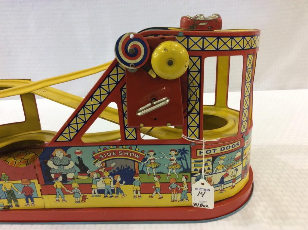 Vintage Chein #275 Mechanical Wind Up Roller