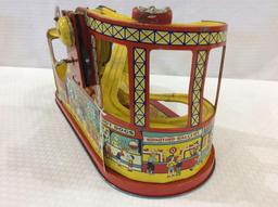 Vintage Chein #275 Mechanical Wind Up Roller