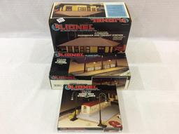 Lot of 3 Lionel O & 027 Gauge Illuminated