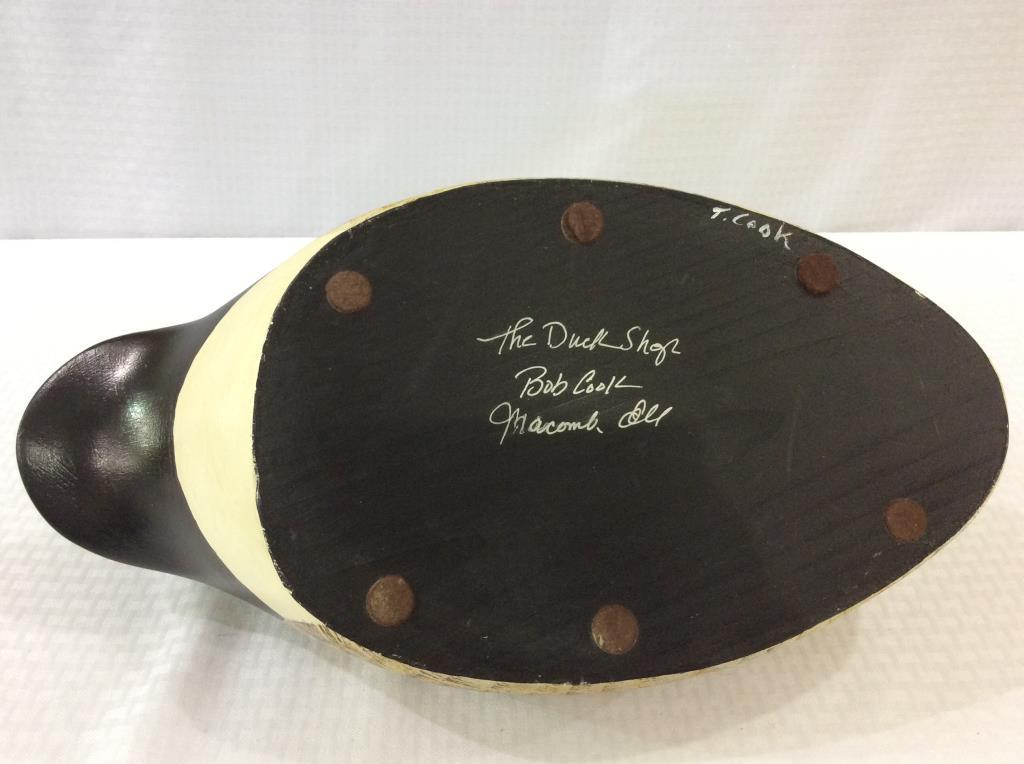 Lg. Sleeper Decoy Marked T Cook-