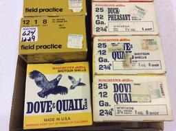 Lot of 9 Full Boxes of 12 Ga Ammo