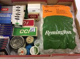 Lg. Group of Various Primers, Wads & Caps
