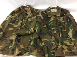 Group of Camo-Hunting Jackets & Vests-