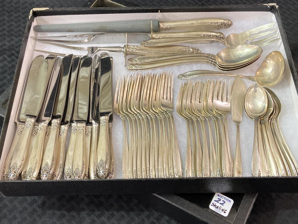 Set of International Sterling Silver Flatware-