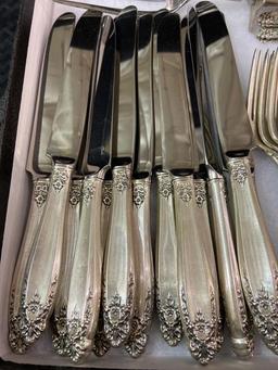 Set of International Sterling Silver Flatware-