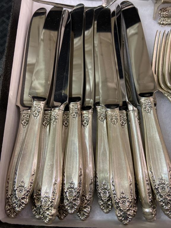 Set of International Sterling Silver Flatware-