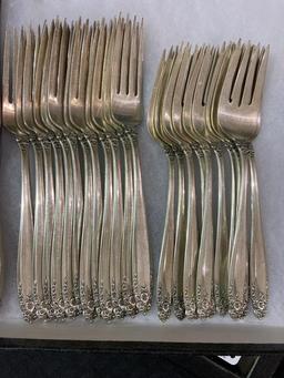Set of International Sterling Silver Flatware-